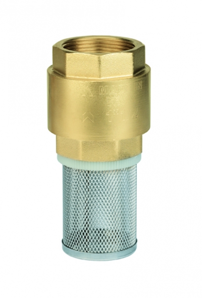 Filter check valve
